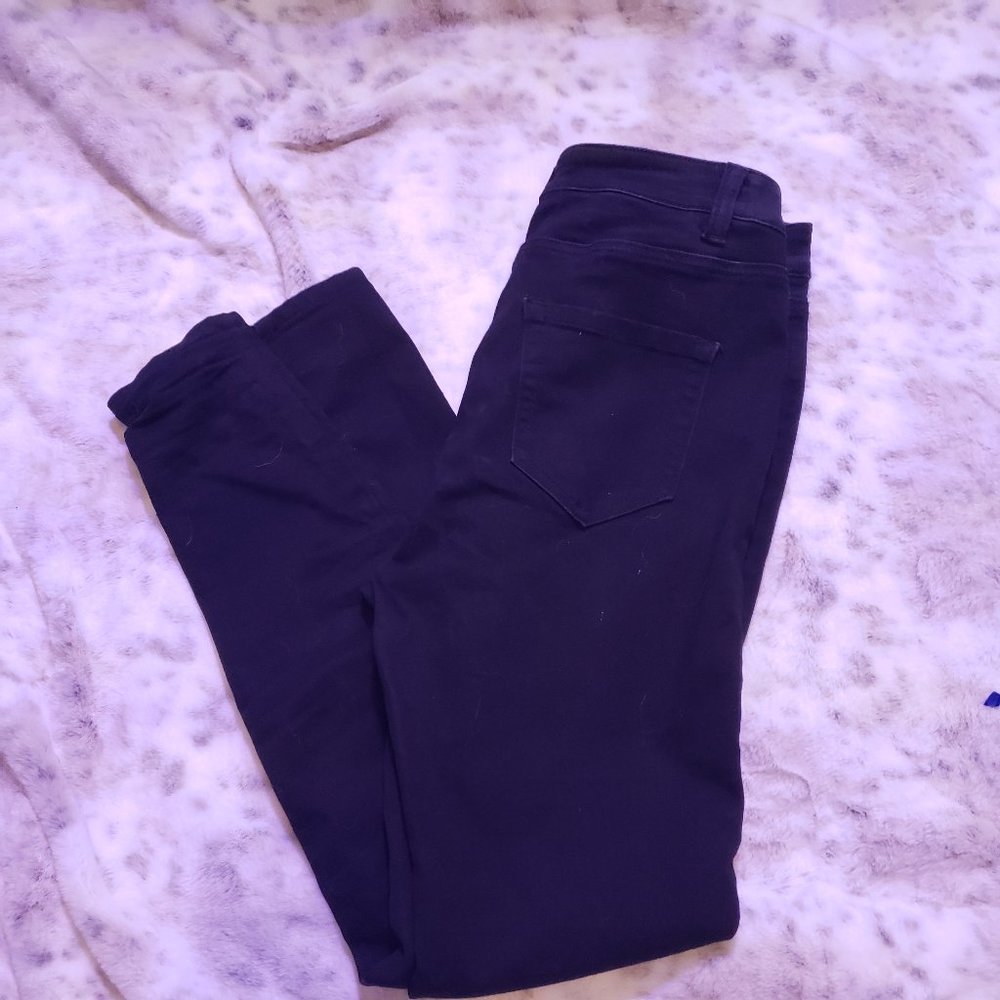 Highwaisted Black Jeggings